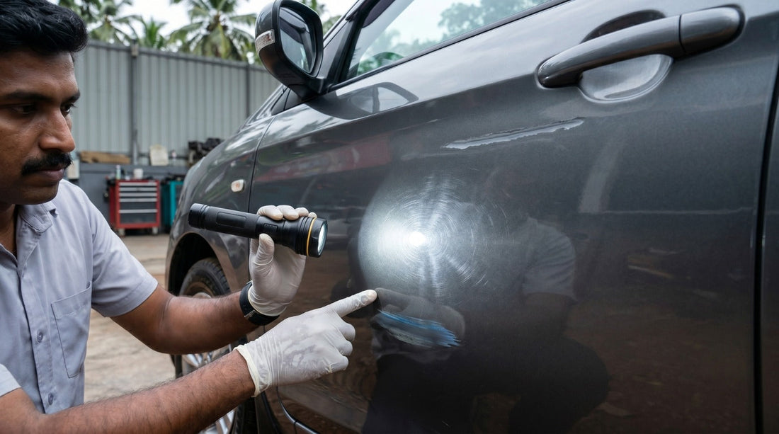 The Difference Between Scratches, Swirl Marks, and Paint Transfer