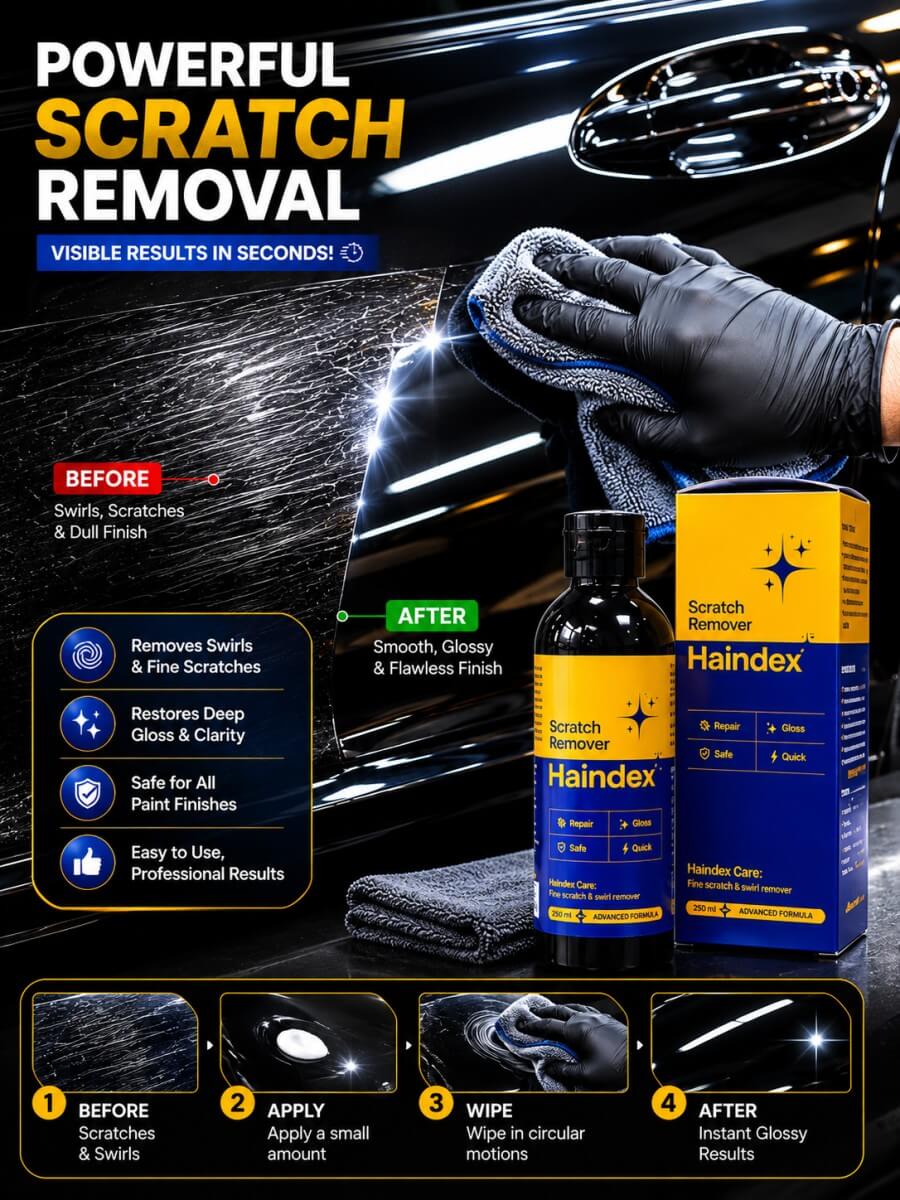 Scratch Remover- Fine Scratch & Swirl Remover By Haindex