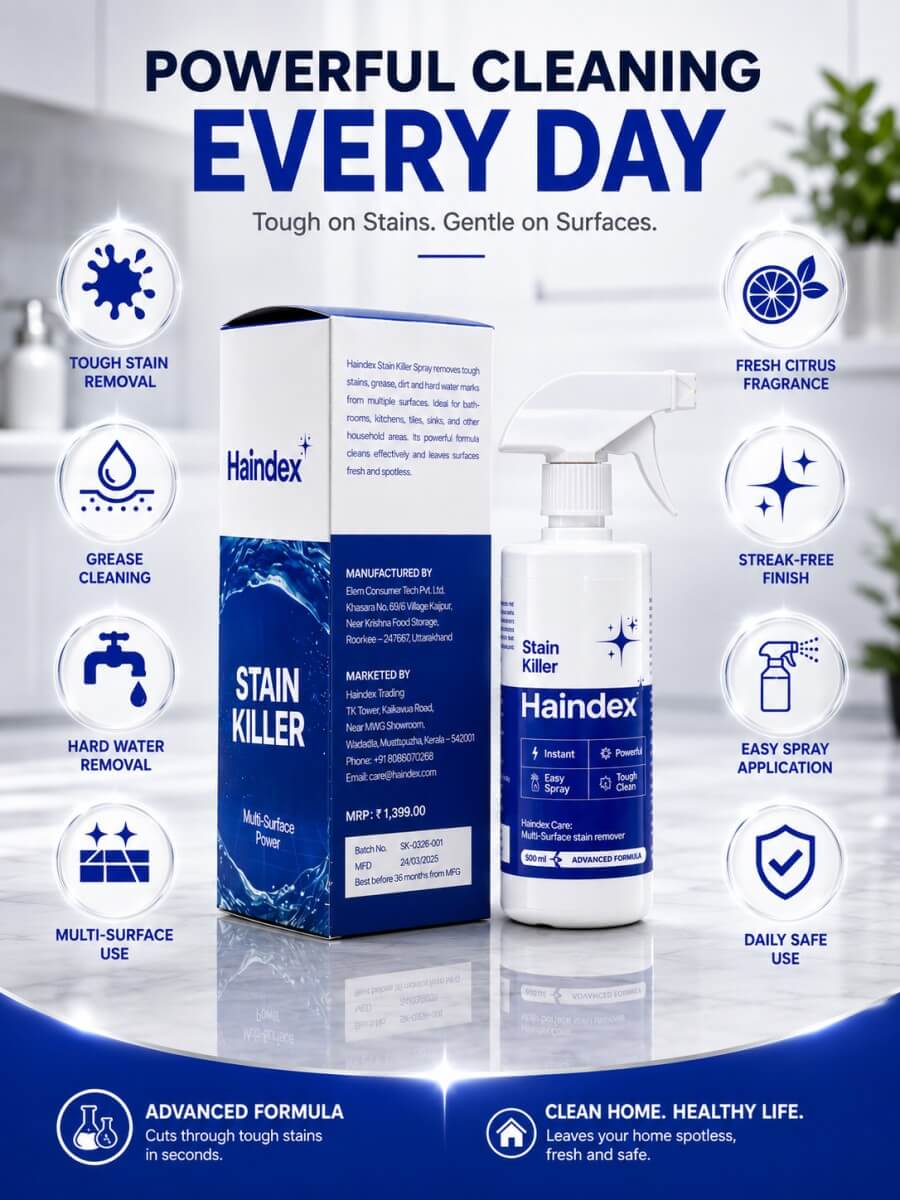 Stain Killer - Multi-Surface Stain Remover By Haindex