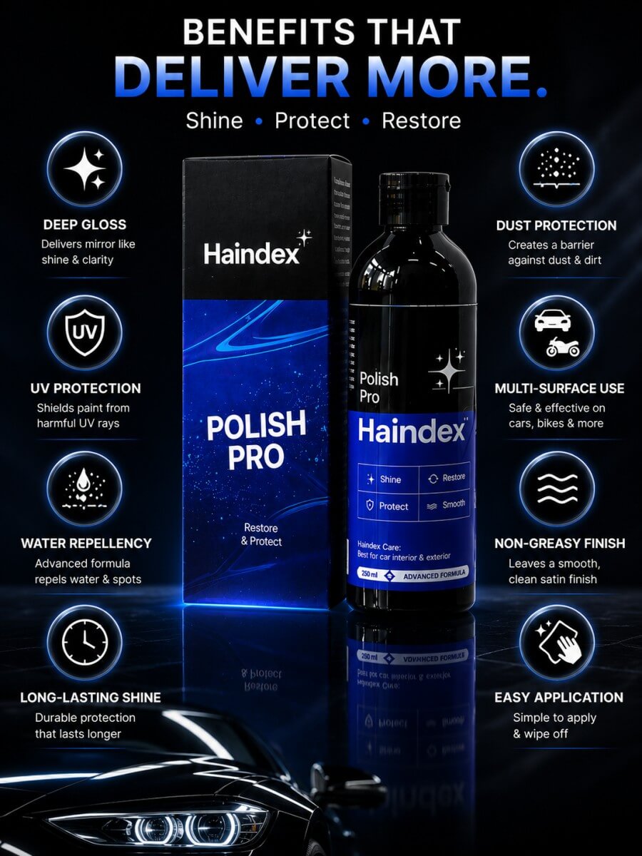 Polish Pro – Advanced Car & Bike Polish By Haindex